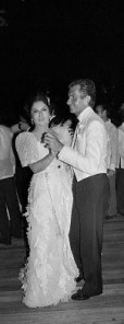 Imelda Marcos dancing with George Hamilton