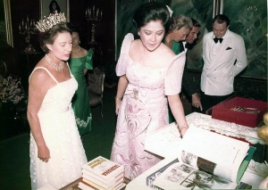 Princess Margaret with Imelda Marcos