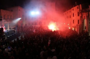 Zadar during the bombing